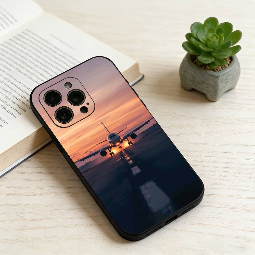 a-Airplane p-Plane  Phone Case Silicone Soft For IPhone 17 16 15 14 13 12 11 X XR Plus Pro Max Plus