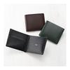 Used New [Chirps] Chirps Box Calf Bifold Wallet Card Billfold Made in Japan Father's Day Gift Birthday Present Boyfriend Green 4412(06)