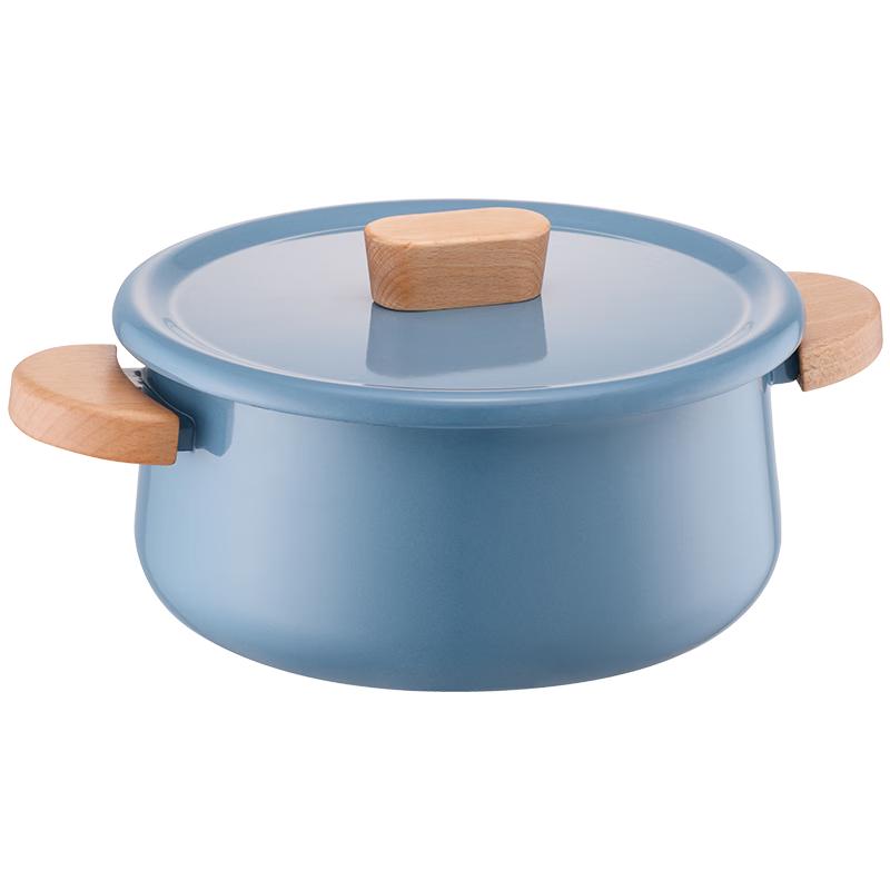 

Lock&Lock Suile 20CM Non-Stick Enamel Soup Pot