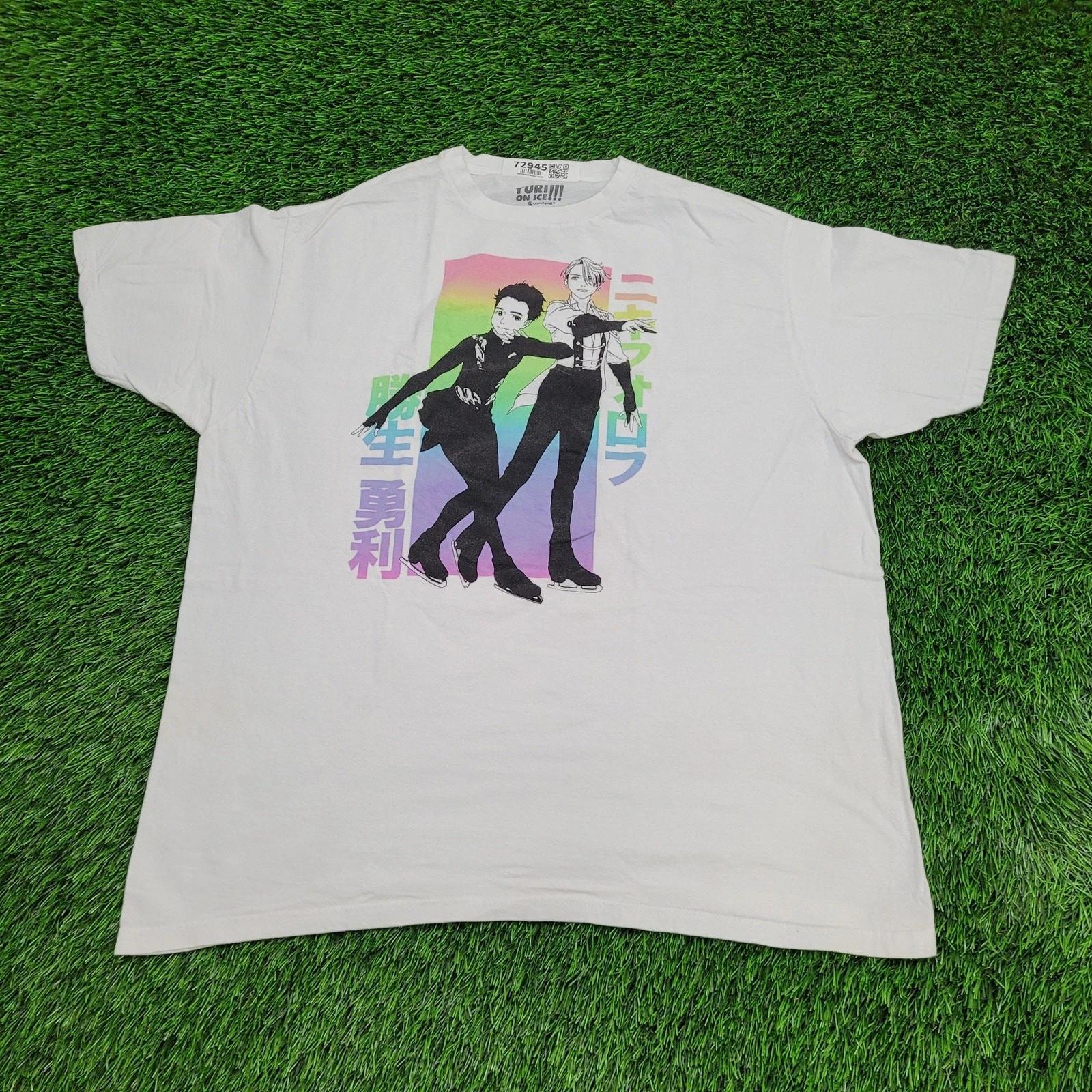 Anime Shirt XL 23x27 White 4XL