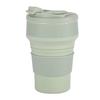 Silicone Collapsible Travel Cup - Portable, Drop-Proof, Anti-Scald, High Temperature Resistant, Customizable Sports & Fitness Cup.