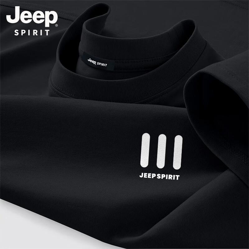 JEEP SPIRIT Men s Loose Fit Cotton Short Sleeve T-Shirt 3XL