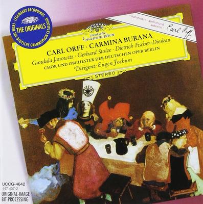 CD CARL ORFF  Carmina BURANA UCCG4642 UNIVERSAL Japonsko Klasika Použité