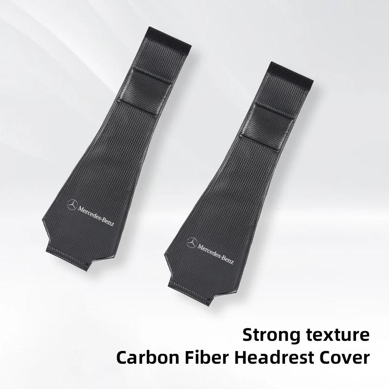 

GLC GLB Car Seat Headrest Pillow Protector Cover Accessories For Mercedes Benz AMG W203 W206 W220 W205 W211 W212 W201 W210 W108