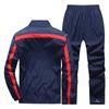 Frühling Herbst Herren Sportswear 2 Stück Sets Sport Anzug Jacke Sweatsuit Männliche Kleidung Trainingsanzug