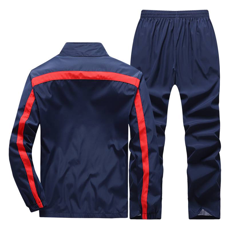 Frühling Herbst Herren Sportswear 2 Stück Sets Sport Anzug Jacke Sweatsuit Männliche Kleidung Trainingsanzug