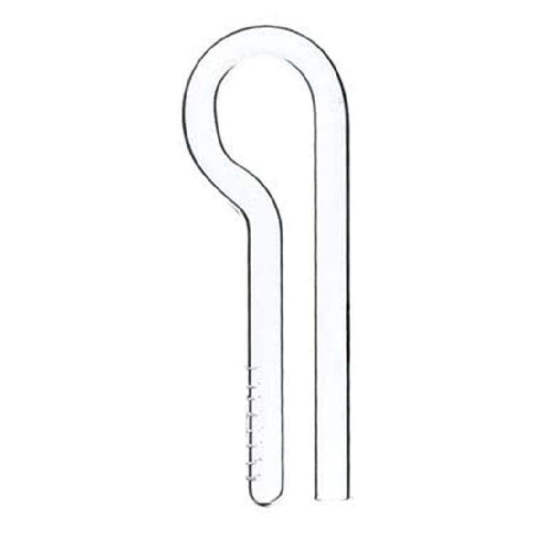 Glass Lily Pipe Inflow Spin Outflow Create Circling Flow To Slow Water Speed