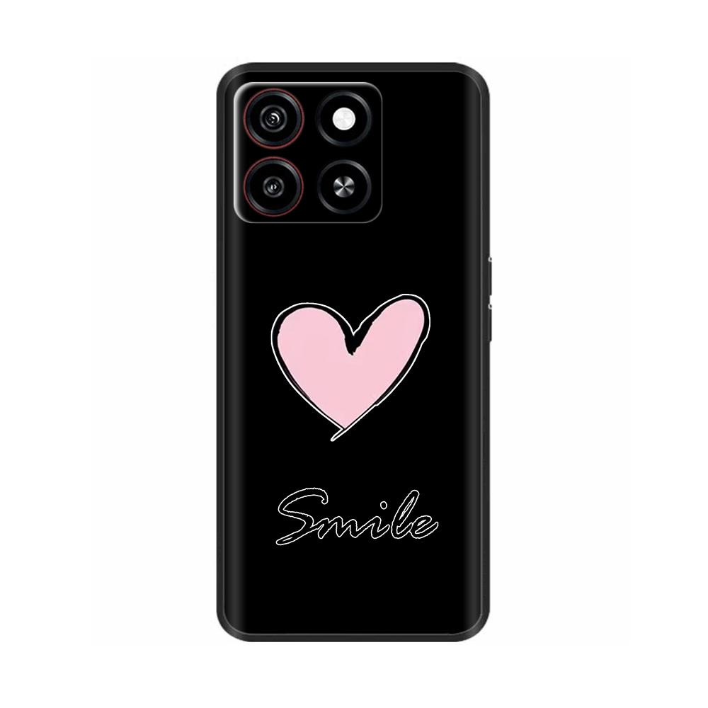 For ZTE Blade A35 Case Phone Case Cute Patterns Soft Liquid Silicone Cover For ZTE Blade A55 ZTEA35 ZTEA55 Protector Shell Cases