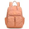 Modischer Damen-Rucksack, wasserdicht, Nylon, weicher Griff, solide, mehrere Taschen, Reise-Reißverschluss, feminine Schultaschen, Laptop-Rucksack