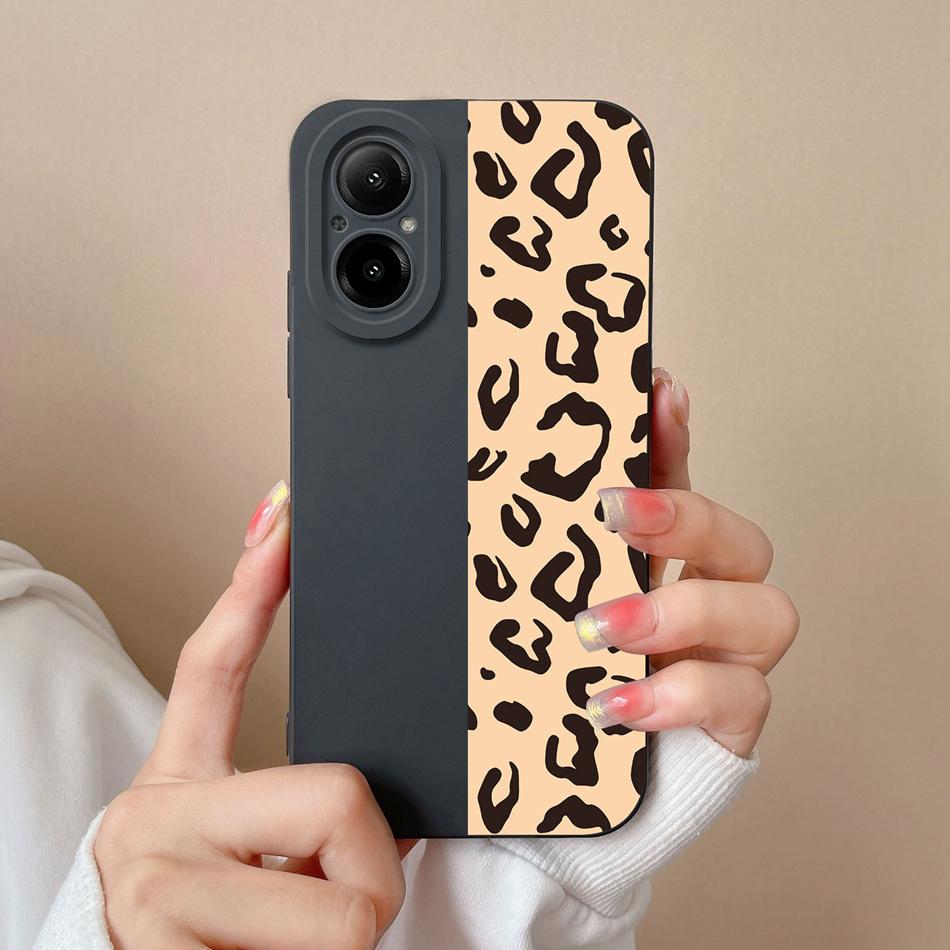 Phone Case For Realme C67 Multiple Patterns Soft Liquid Silicone Full Protection Anti Choc Cover For Realme C 67 Fundas Coque