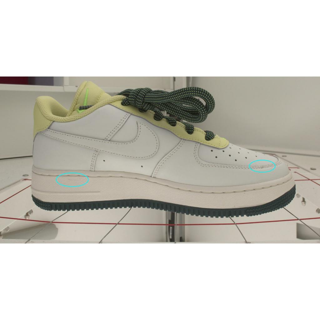 Gebraucht Nike Air Force 1 Big Tongue GS FB7402-100-P26084762968624