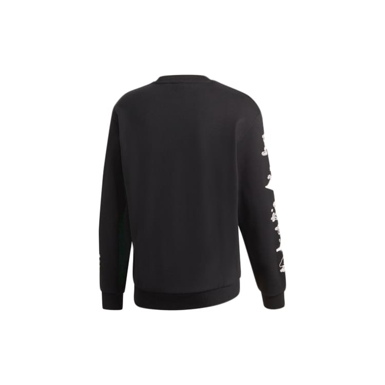 adidas X Disney Sweatshirts Men's Black Crew Neck Moderate Regular GD6025