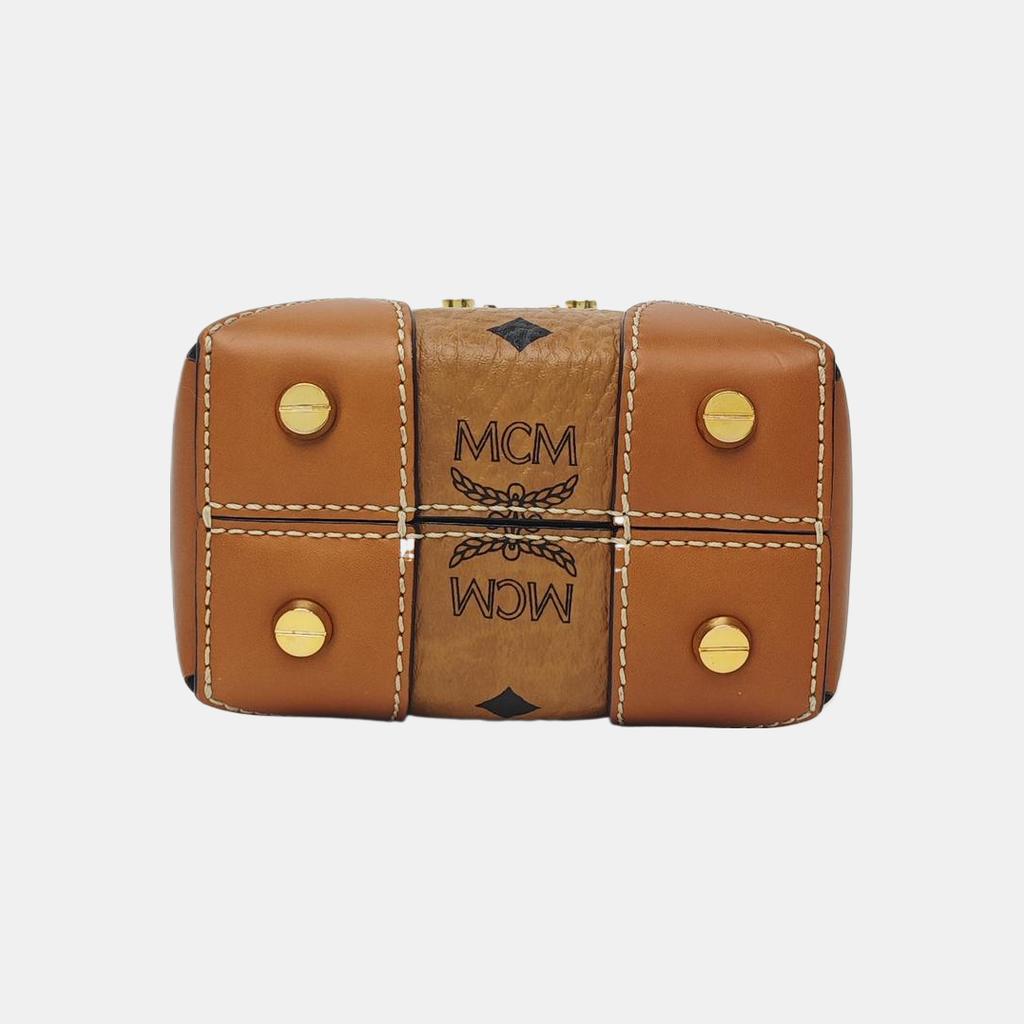 [Pre-Owned] Classic Monogram Print Leather Crossbody Tote Bag Mini - Very Good #NO3IM3