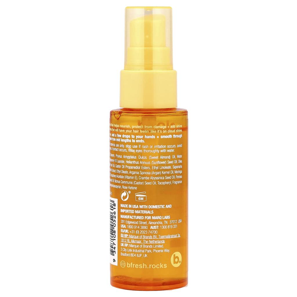 b.fresh, On Cloud Shine, Resilient Luxe Oil Complex, Mighty Mango, 47 ml (1.6 fl oz)