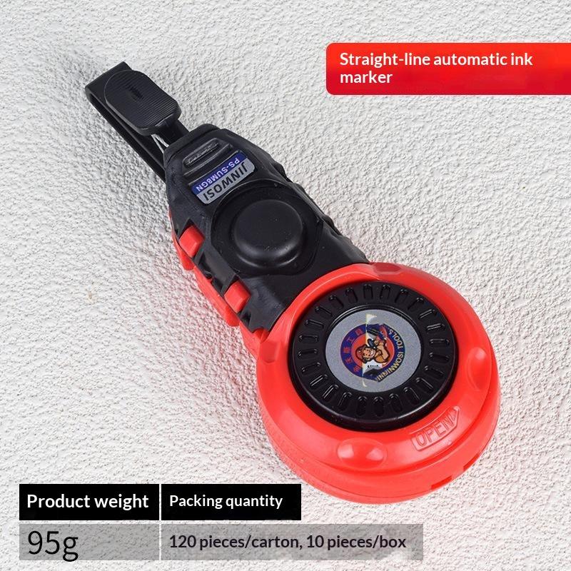 Automatic Rewinding Carpentry Ink Drawing Line Marker Carpenter Tools Wood Scriber Ground Nylon Wire