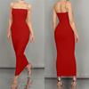 Elegant Backless Slim Fit Summer Maxi Dress for Women