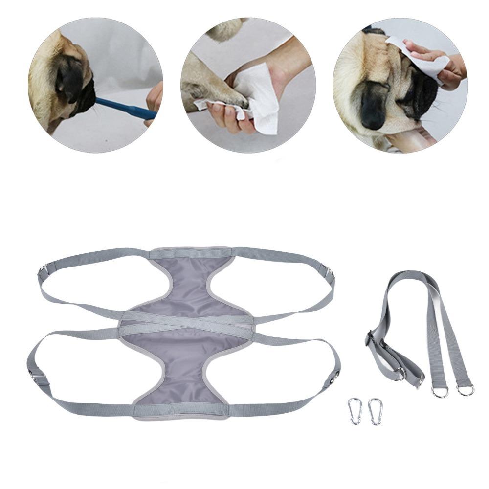 Size M Pet Grooming Hammock Anti-slip Nail Trimming Helper Dog Grooming Tool  Hair Cutting