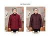 Elderly Women's Thickened Winter Cotton Jacket - Grandma Style
