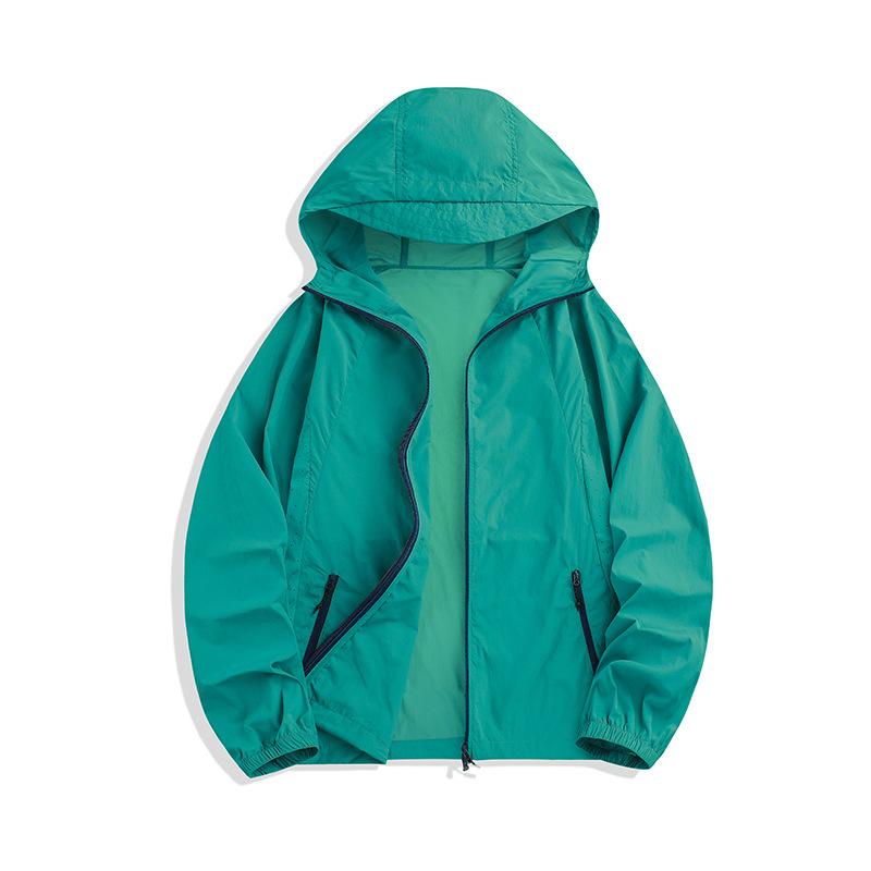 Wenhouu sunscreen clothing men's summer UPF100 + loose breathable sunscreen clothing women's outdoor light and cool sunscreen clothing