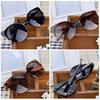 Stylish Semi-circular Frame Sunglasses Retro Cat Eye Women Sunglasses With Uv400 Protection