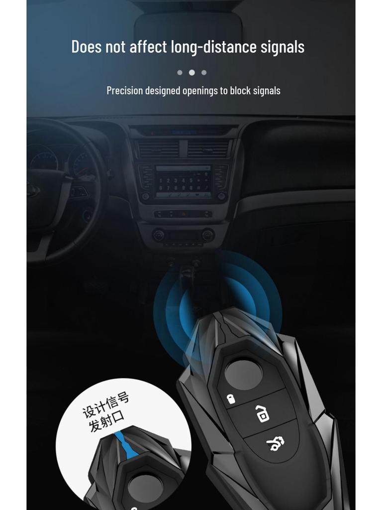 Compatible Mercedes-Benz Key Case for New C-Class, S-Class, Maybach C200L, C260L, S400L, and S450L.