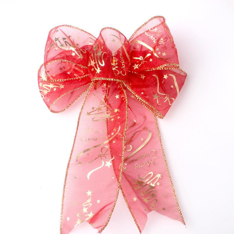 Delightful New Christmas Bow Decorative Accessories For Merry Christmas Celebrations