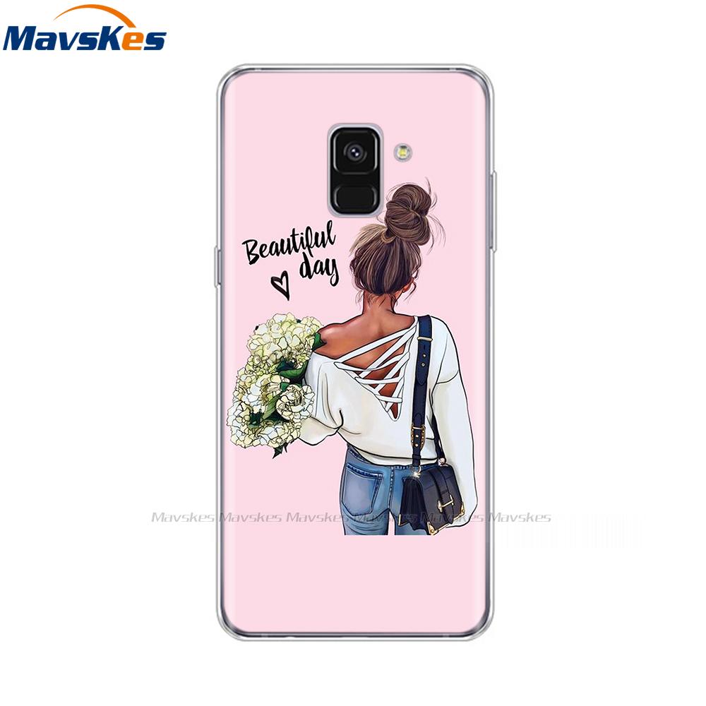 For Samsung Galaxy A8 2018 Case A530 Silicone Cover For Samsung A8 Plus 2018 A730 Soft TPU Case For Galaxy A8 A 8 Phone Shell