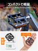GEWAGE Bicycle Pedal Compact Lightweight 3 Bearing Flat Pedal with