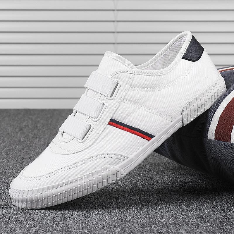 2026 Spring Men's Breathable Canvas Slip-On Shoes - Trendy, Fashionable, Classic Low-Tops