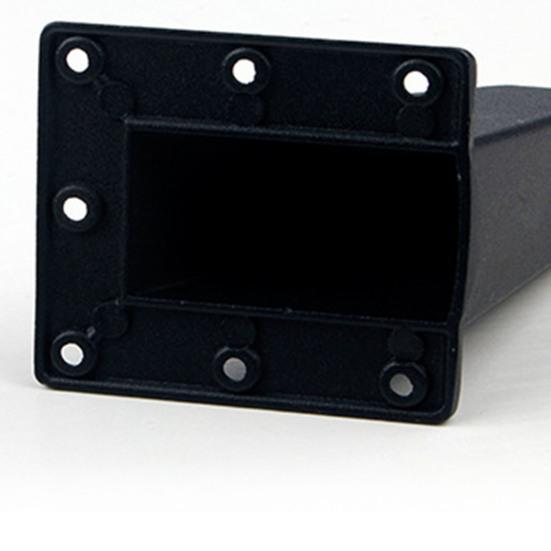 4gab/komplekts skapja pēdas regulējamas spēcīgas nestspējas alumīnija sakausējuma kvadrātveida pamatnes slīpas mēbeļu kāju mājas