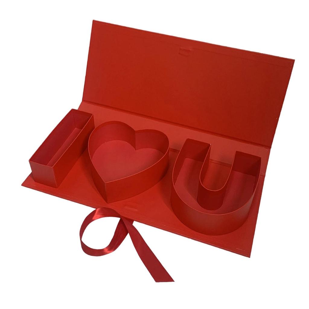 Fillable Letters Birthday Proposal Mom Empty Flower Gift Box Mother Day