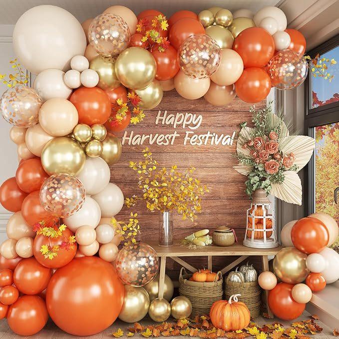 

Thanksgiving Balloon Set, Thanksgiving Party Turkey Aluminum Film Balloon, Pumpkin Maple Leaf Pine Cones Balloon Styling Cloth Thanksgiving Latex Balloon Set