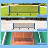 Portable Badminton Net Set Easy Setup Sport for Yard Backyard Game Beach Stainless Steel