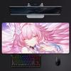 Cute Beautiful Game Honkai Star Rail Cyrene Mouse Pad Large Gaming Mousepad With Stitched Edges Thickened Desk Mat Pc