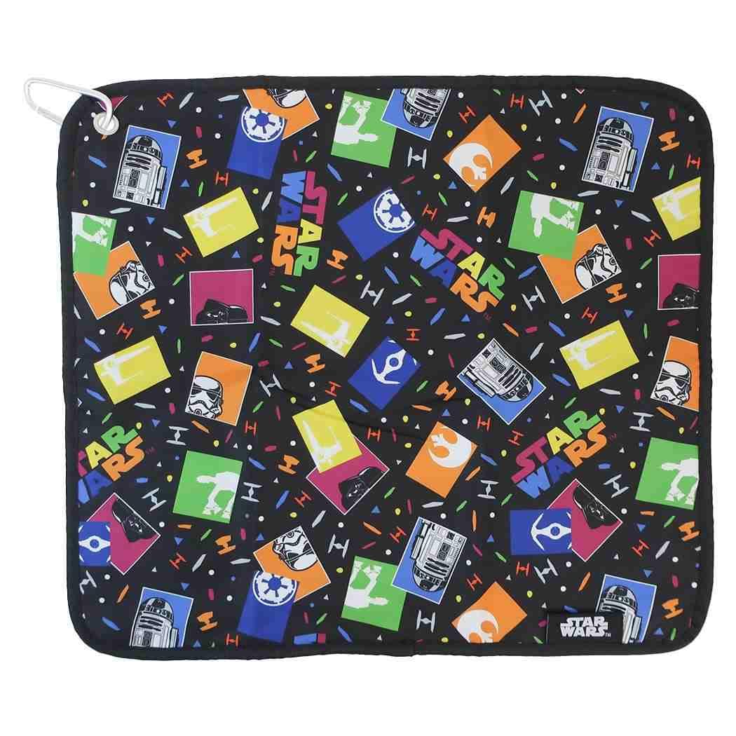 

Marushin Golf Towel S Star Wars Flake Icon Microfiber with Carabiner Water Absorbent Character 2535034400