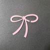 50Pcs Stylish Bowknot Drink Tags Acrylic Bowtie Glass Charms for Bachelorette Birthday Wedding Party Decorations