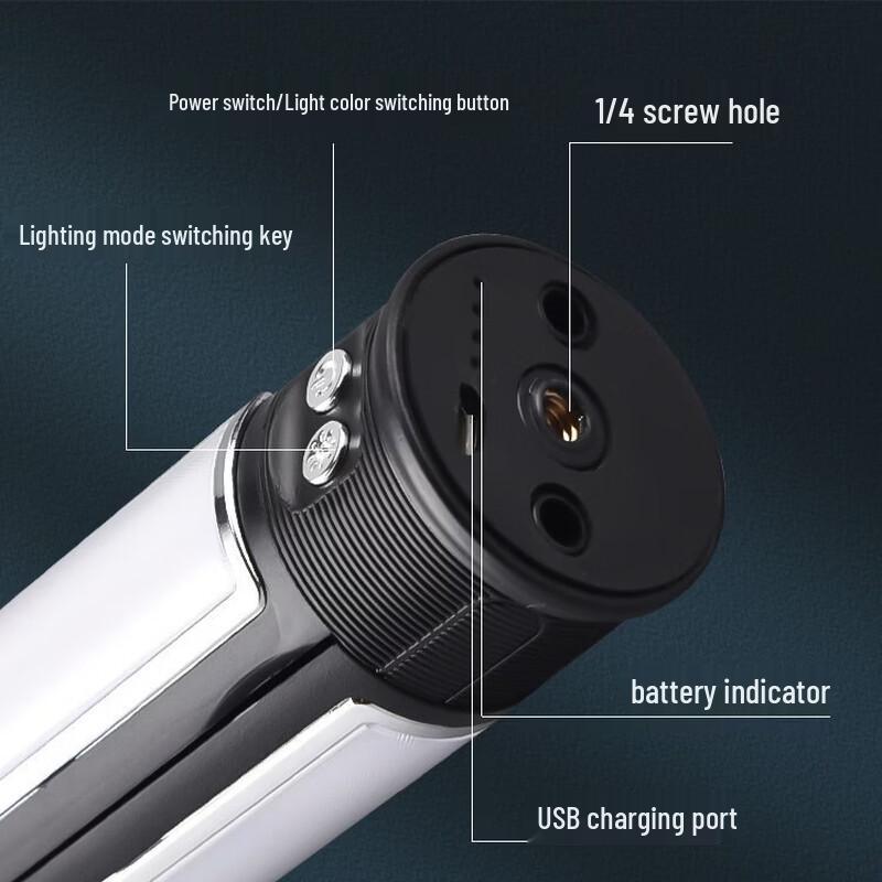 USB Rechargeable Folding LED Camping & Work Light