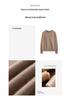 Women's Soft Cashmere Sweater: 2025 Autumn/Winter Round Neck Knit, Solid Color, Versatile Base Layer