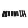 Replacement Foam Blocker Seal Kit for JK 17 Pieces Foam Kit Replaces Part Number 68026937AB Easy to Install Peel &Stick