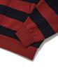 Retriever Club Bold Stripe Hood Zip Up [Red]