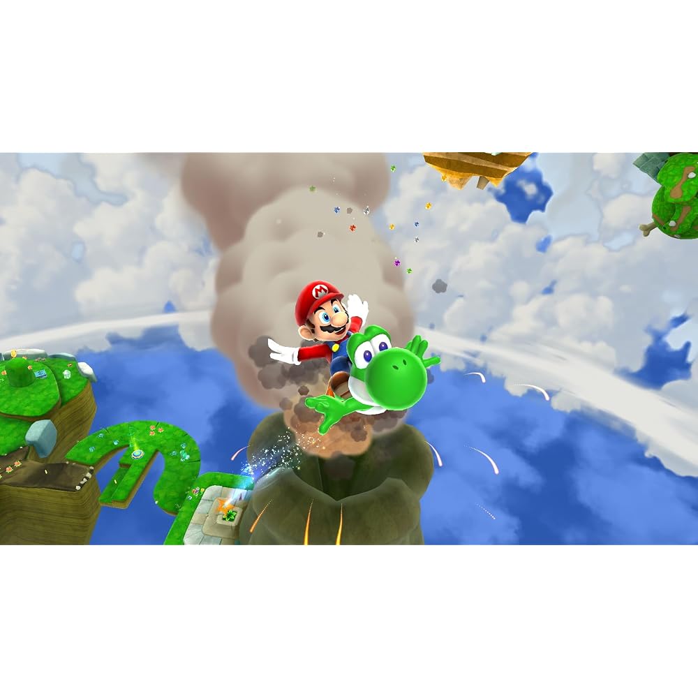 Super Mario Galaxy+ Super Mario Galaxy 2 -Switch+ Mario (S) Yoshi (S) Plush Toy Set & [Amazon.co....