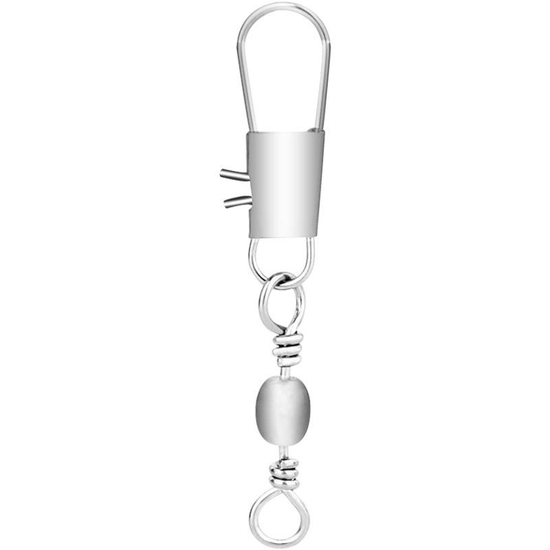 Type B Snap Swivel Barrel-Shaped Figure-8 Ring Connector for Sea Rod Fishing
