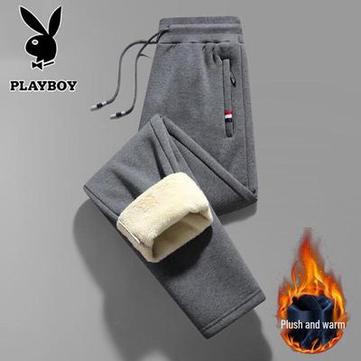 Pantalones Casuales con Forro de Forro Polar para Hombre