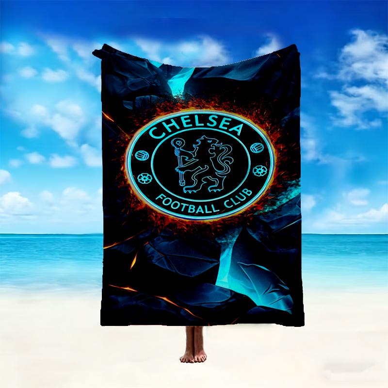 Chelsea FC Blanket, Valentine's Day, Halloween, Thanksgiving Gift Blankets, Home Blanket for Bed and Couch Use