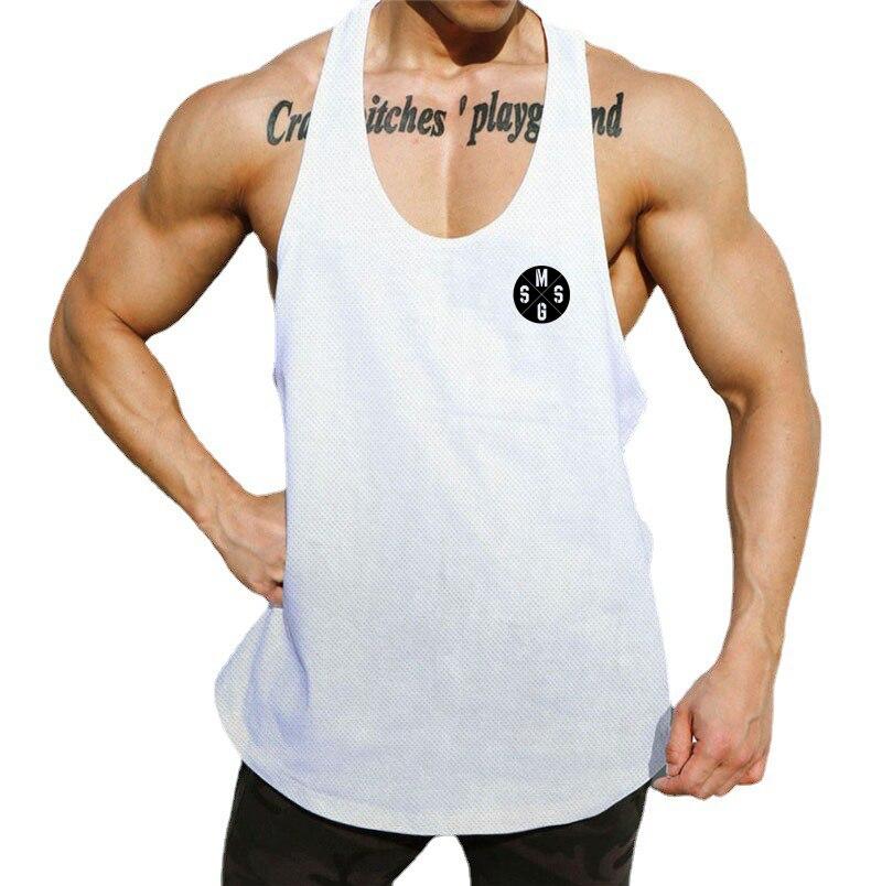 Do The Work  Muscleguys Summer Running Printed Quick Dry Mesh Bodybuilding Fitness Fasion Breathable Workout Tank Top