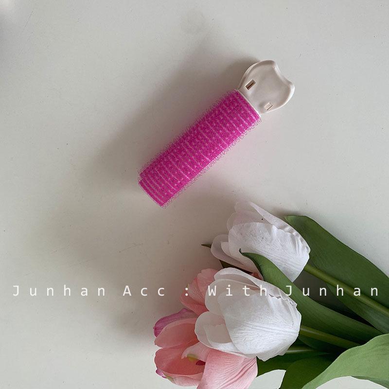 

Корейские пушистые прикорневые объемные заколки - Цветные макаронные локоны и укладка челки, аксессуары для волос