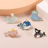 Whale Brooch Marine Animal Brooch Save Ocean Save Whale Enamel Clothing Accessories Backpack Brooch Badge Lapel Pins