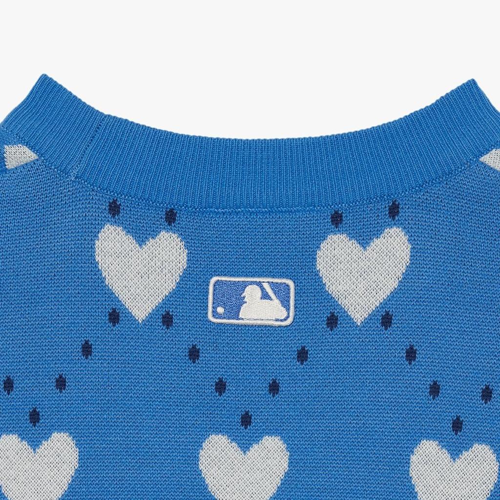 New MLB Common Sweaters Unisex Blue 3AKPH0131-43BLS