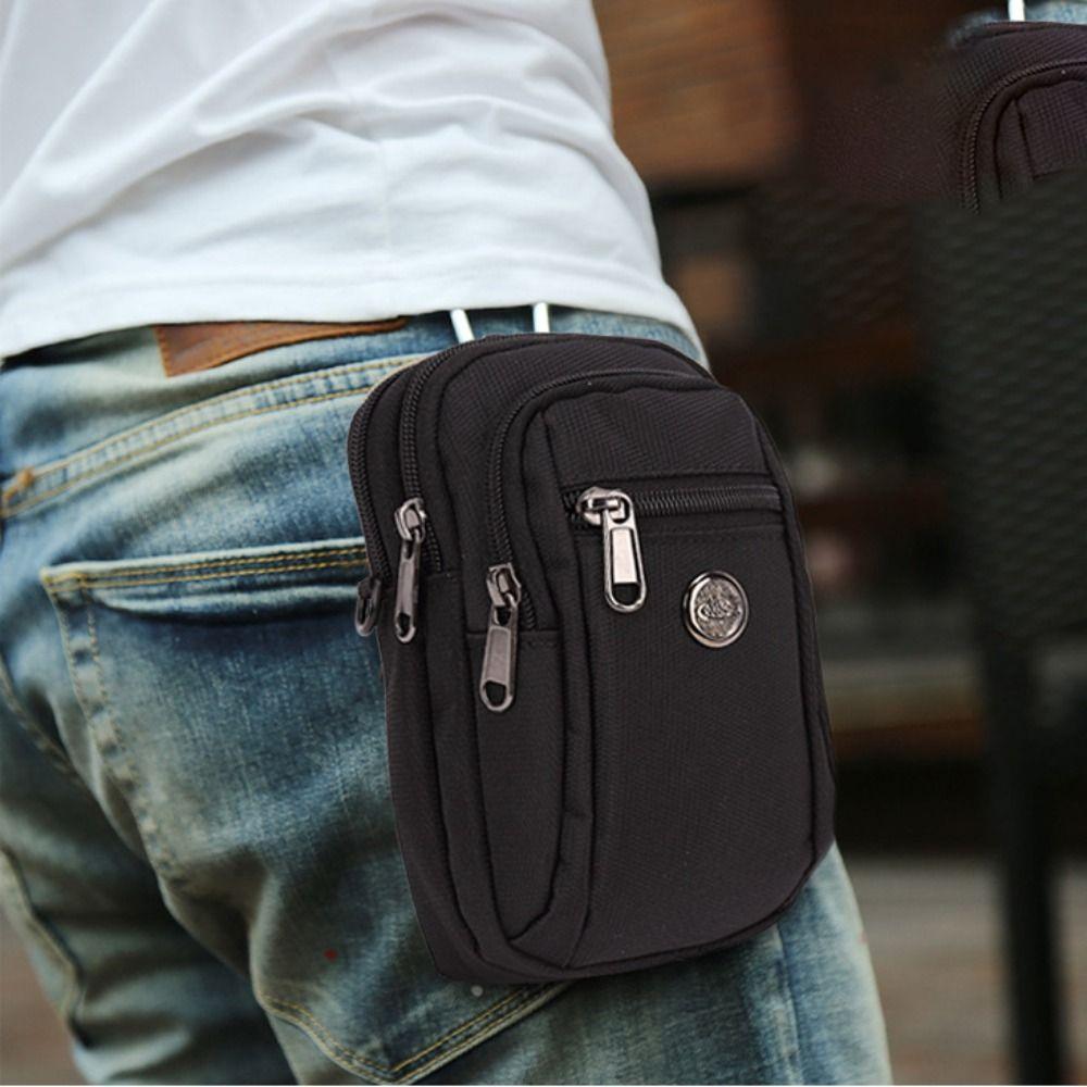 New Oxford Men Women Waist Pack New Small Purse Multifunctional Sports Waist Bag Waterproof Mobile Phone Bag Male Belt Bags