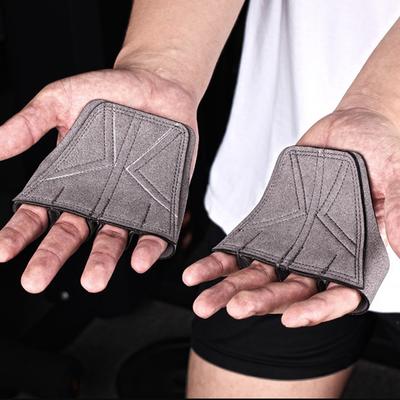 1 Paar Rutschfeste Gewichtheberhandschuhe mit Handflächenschutz für Klimmzüge und Workouts